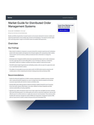 Gartner market guide DOM
